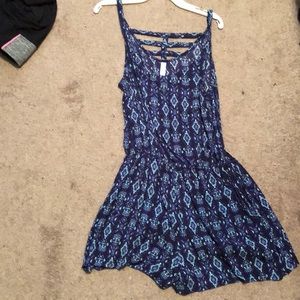 Blue romper
